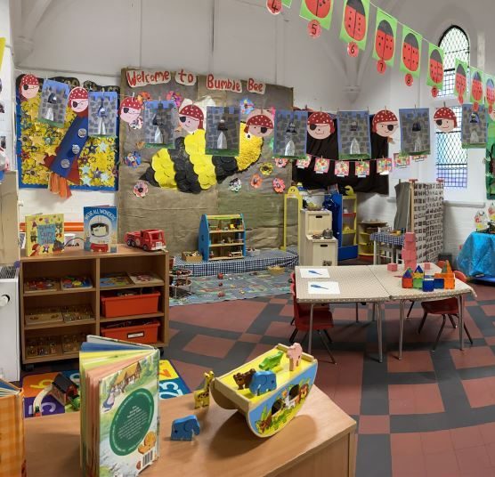 decorated classroom